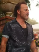 Bride Hard 2025 Stephen Dorff Black Printed Shirt
