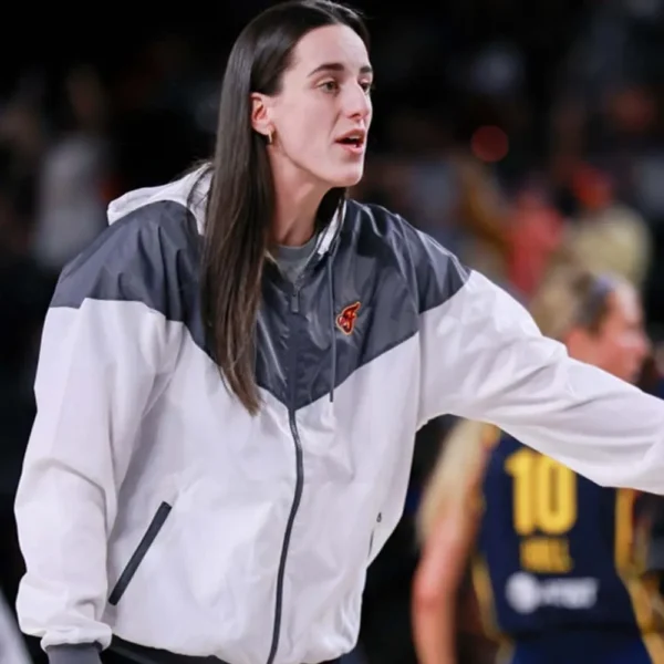 Caitlin Clark Indiana Fever Gray Jacket
