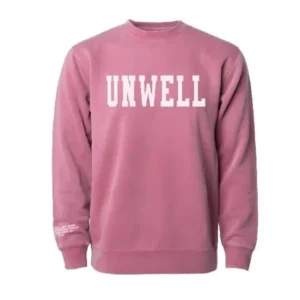 Call Her Alex Alex Cooper Pink Unwell Sweatshirt