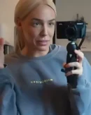 Call Her Alex S01 Alex Cooper Gray Missguided Sweatshirt