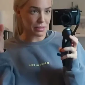 Call Her Alex S01 Alex Cooper Gray Missguided Sweatshirt