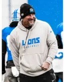 Dan Campbell Lions Gray Hoodie