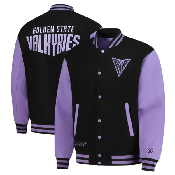 Golden State Valkyries Varsity Purple Jacket