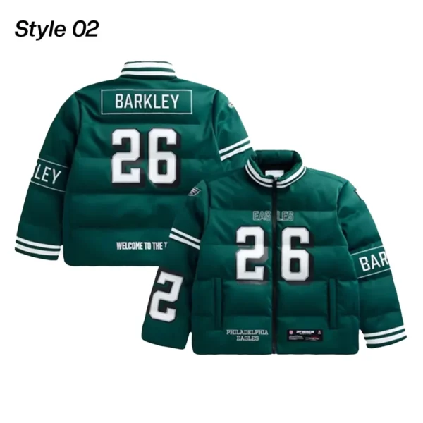 Jalen Hurts Philadelphia Eagles Puffer Jacket 2025