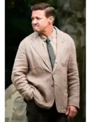 Jeremy Renner Wake Up Dead Man Coat