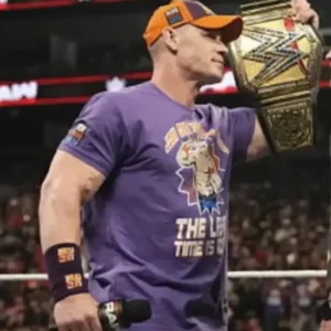 John Cena Monday Night RAW Purple T-Shirt 2025