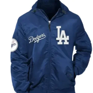 Los Angeles Dodgers New Era x Alpha Bomber Jacket 2025