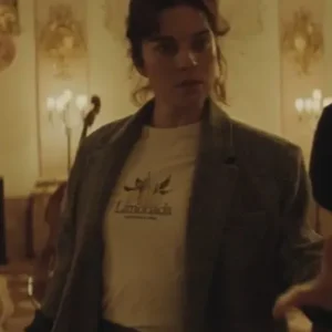 Nine Perfect Strangers Annie Murphy Gray Coat 2025