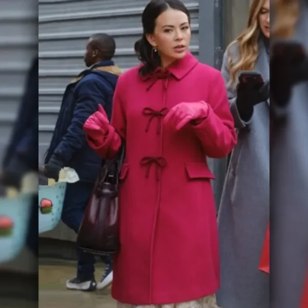 Sugarplummed 2024 Pink Bow Coat