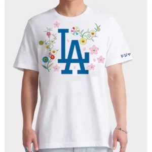 Takashi Murakami LA Dodgers White T-Shirt
