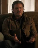 The Last Of Us S02 Pedro Pascal Brown Waxed Jacket
