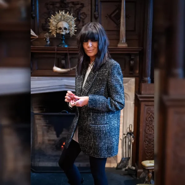 The Traitors UK S03 Claudia Winkleman Tweed Blazer