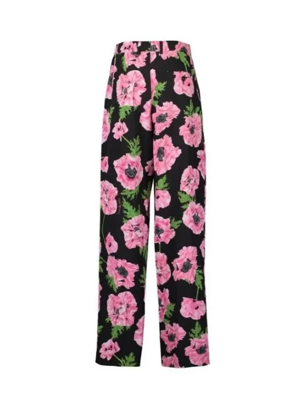The View 2025 Sunny Hostin Black & Pink Floral Shirt