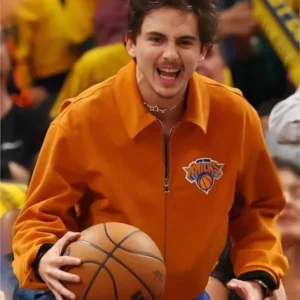 Timothee Chalamet Knicks Game Jacket
