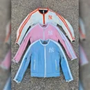 Vintage Cropped NY Leather Jacket