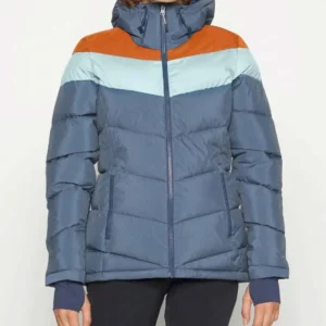 Violet Mcgraw M3GAN Blue Puffer Hooded Jacket