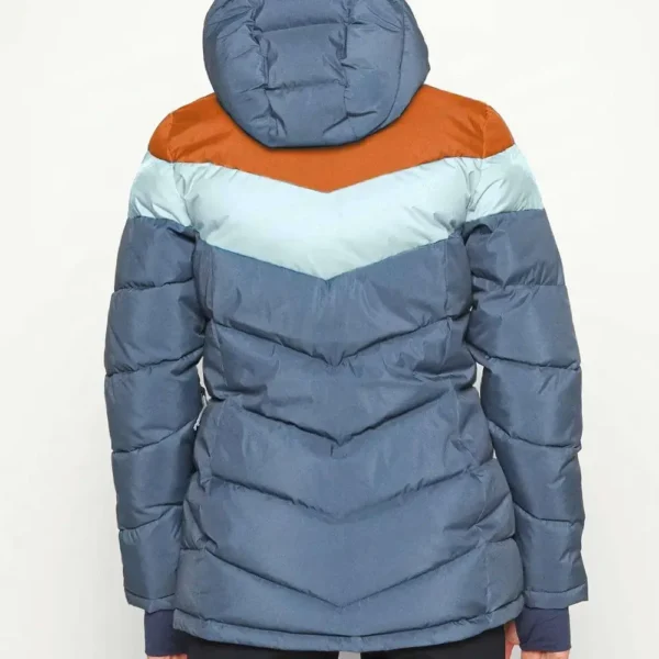 Violet Mcgraw M3GAN Blue Puffer Hooded Jacket