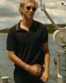 We Were Liars Joseph Zada Blue Polo Shirt