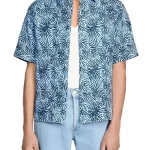 We Were Liars Joseph Zada Blue Print Shirt 2025