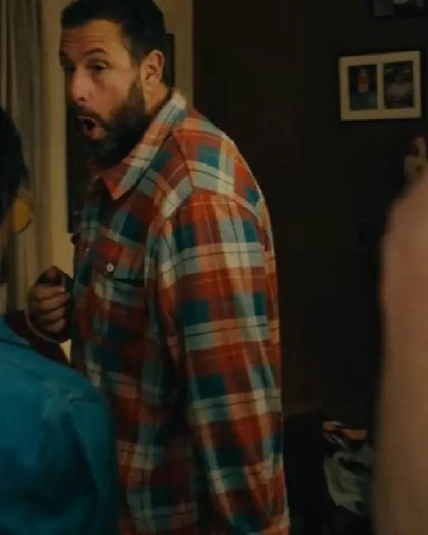 Adam Sandler Checkered Plaid Shirt