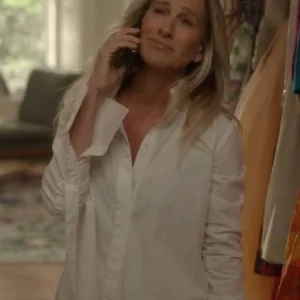 And Just Like That Sarah Jessica Parker White Shirt