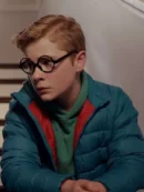 Austin Miller Ginny & Georgia Blue Puffer Jacket