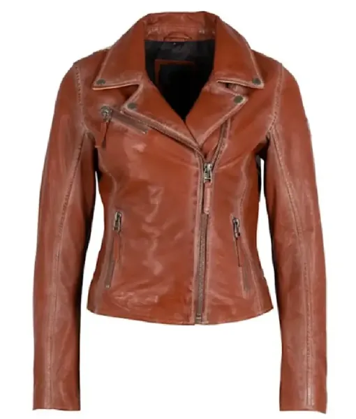 Ballard Courtney Taylor Star Leather Jacket