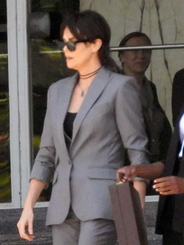 Charlize Theron The Old 2 Gray Blazer