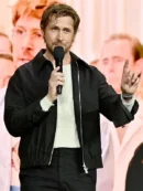 CinemaCon 2025 Ryan Gosling Black Jacket