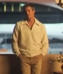 F1 The Movie Brad Pitt White Sweatshirt