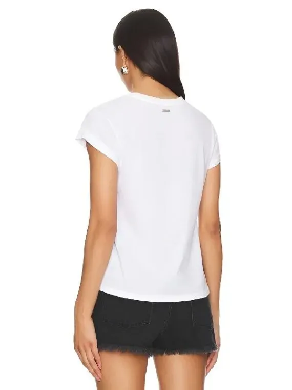 Ginny & Georgia S3 Antonia Gentry White Wings Print T-Shirt 2025