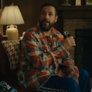 Happy Gilmore 2 Adam Sandler Checkered Plaid Shirt