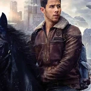 Jumanji The Next Level Alex Flight Leather Jacket