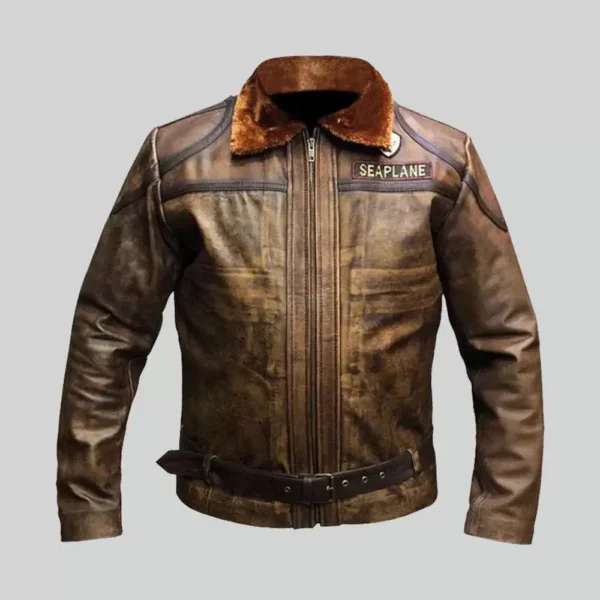 Jumanji The Next Level Flight Leather Jacket