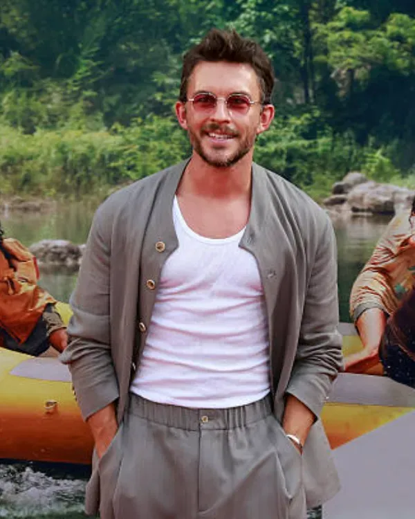 Jurassic World Rebirth Jonathan Bailey New York Premiere Jacket 2025