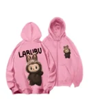 Labubu The Monster Pink Hoodie