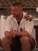 Love Island UK S12 Chris Middleton Brown Floral Shirt