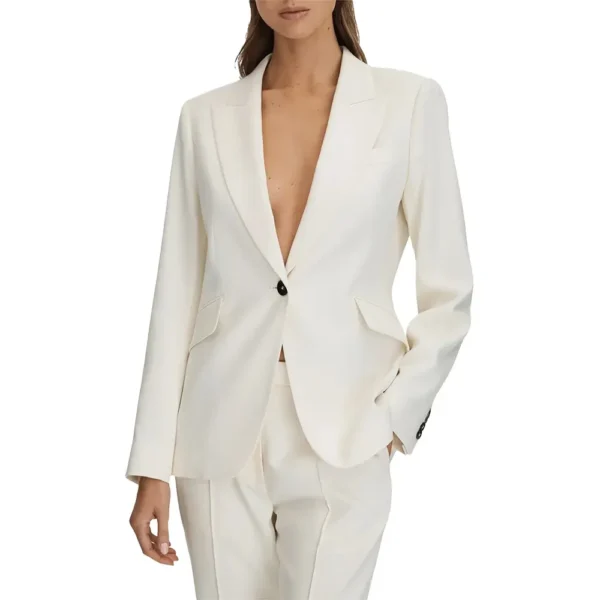 Matlock Olympia White Blazer