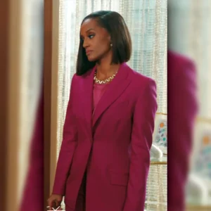 Matlock S01 Olympia Lawrence Pink Blazer