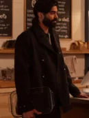 Raymond Ablack Ginny & Georgia S03 Black Peacoat