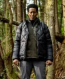Resident Alien S04 Corey Reynolds Black Quilted Puffer Jacket