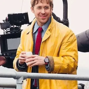Ryan-Gosling-Project-Hail-Mary-Yellow-Leather-Coat
