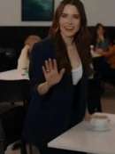 The Stranger in My Home Sophia Bush Striped Blazer