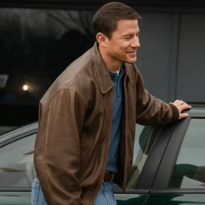 Channing Tatum Roofman Leather Jacket