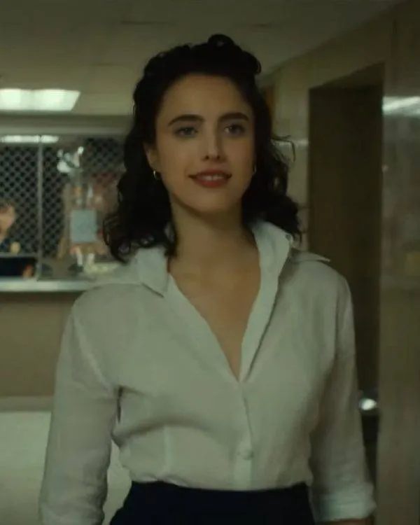 Honey Don’t! Margaret Qualley White Shirt