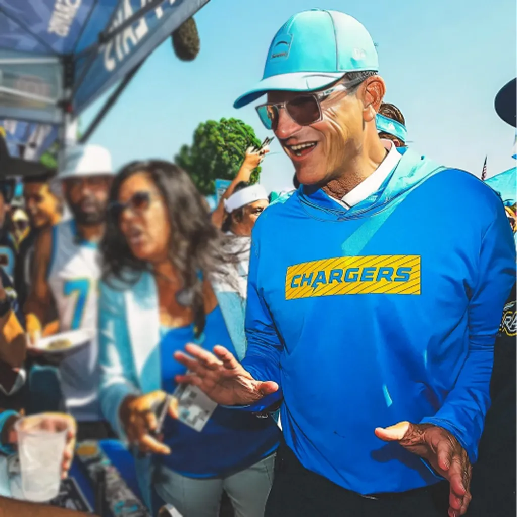 Jim Harbaugh Chargers Hoodie
