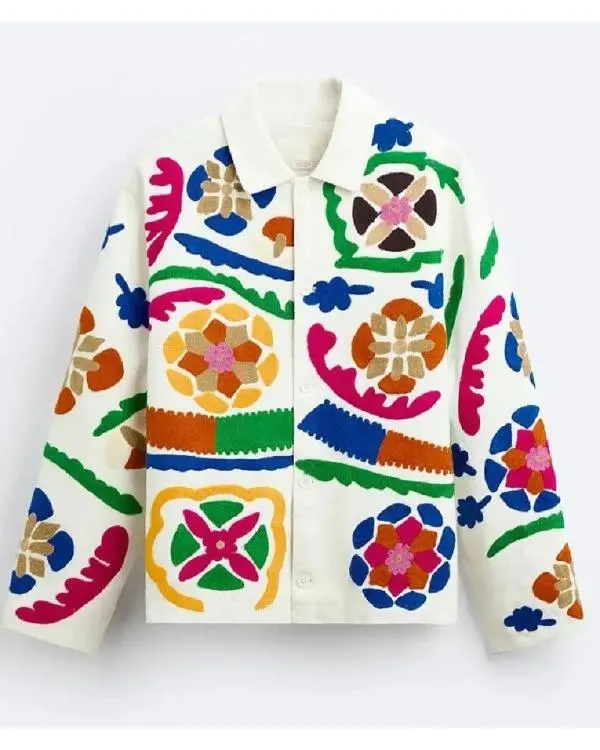 Love Island UK S11 Back Munveer Jabbal Printed Jacket