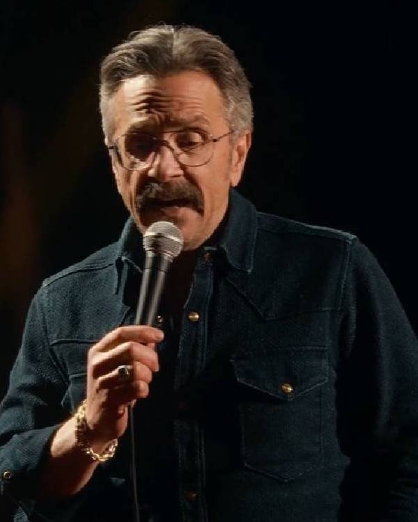 Marc Maron Panicked Black Shirt - Image 3