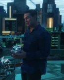 Peacemaker John Cena Blue Plaid Shirt