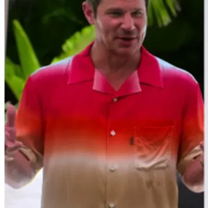 Perfect Match S03 Nick Lachey Orange OmbreShirt